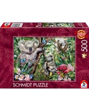 Slagalica Schmidt od 500 dijelova - Slatka obitelj koala -1